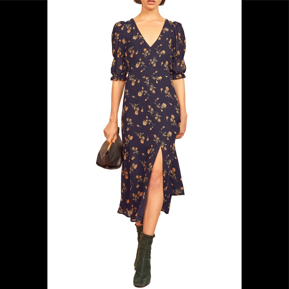Larchmont Floral Midi Dress
REFORMATION, Size 4